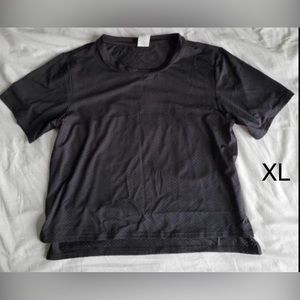 Zyia Black Vertical Chill T